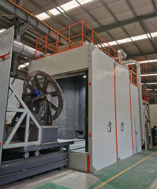 江北喷砂机环保改造 符合行业排放标准