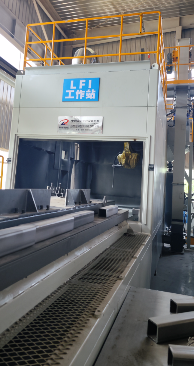 江北喷砂机在航空航天部件的精密处理