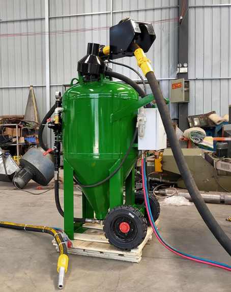 江北移动式喷砂机 户外施工效率翻倍