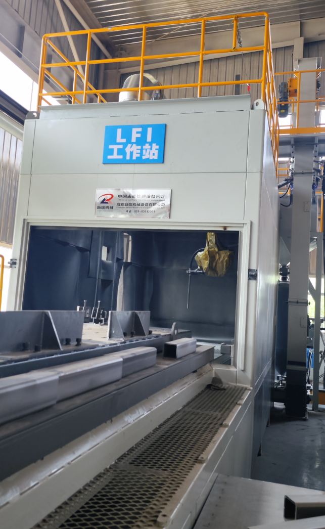 江北喷砂机自动化改造 提升生产线产能